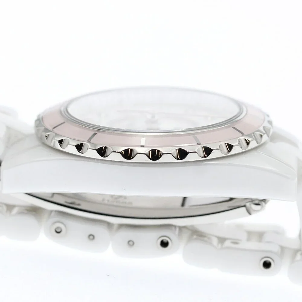CHANEL J12 H4466 8P diamond white Dial Quartz Ladies Watch - Picture 6 of 11
